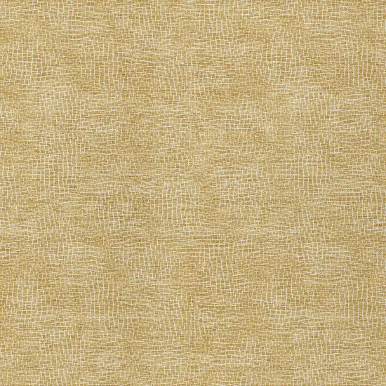Gold And Ivory Geometric Washable Indoor Outdoor Area Rug Photo 4