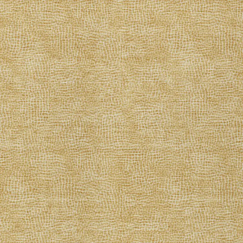 Gold And Ivory Geometric Washable Indoor Outdoor Area Rug Photo 4