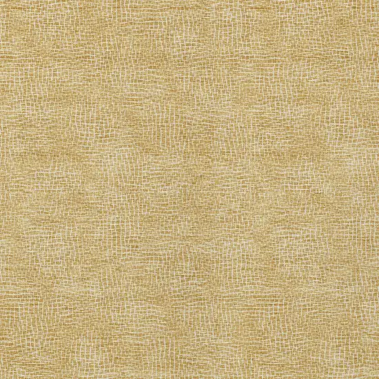 Gold And Ivory Geometric Washable Indoor Outdoor Area Rug Photo 4
