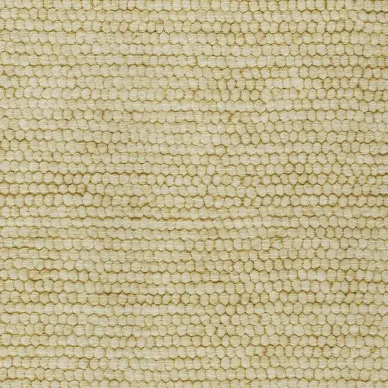 Gold And Wheat Striped Washable Indoor Outdoor Area Rug Photo 3