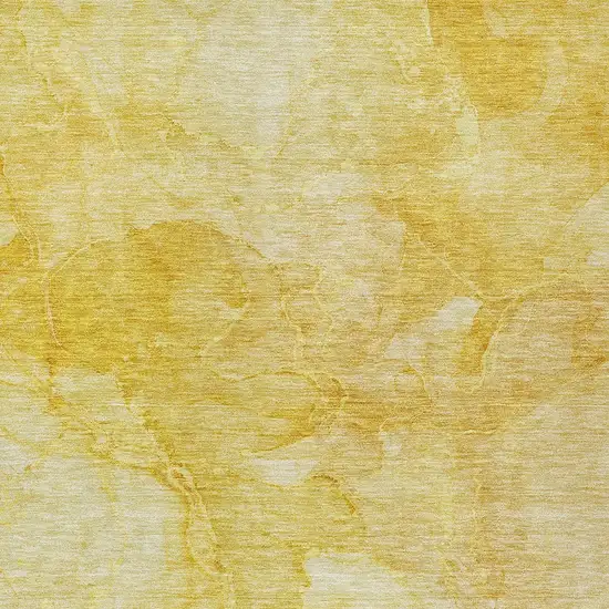 Gold And Yellow Nautical Washable Indoor Outdoor Area Rug Photo 5