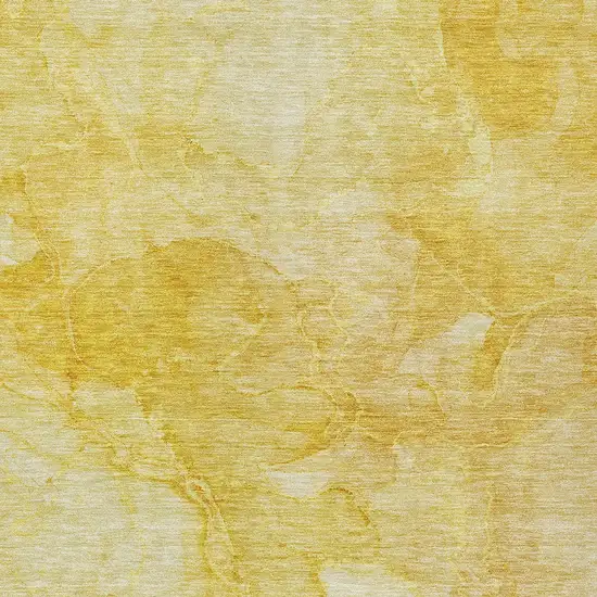 Gold And Yellow Nautical Washable Indoor Outdoor Area Rug Photo 5