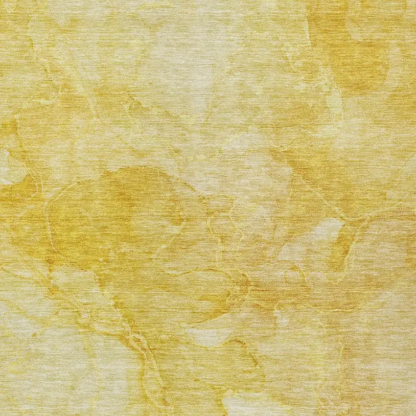 Gold And Yellow Nautical Washable Indoor Outdoor Area Rug Photo 5