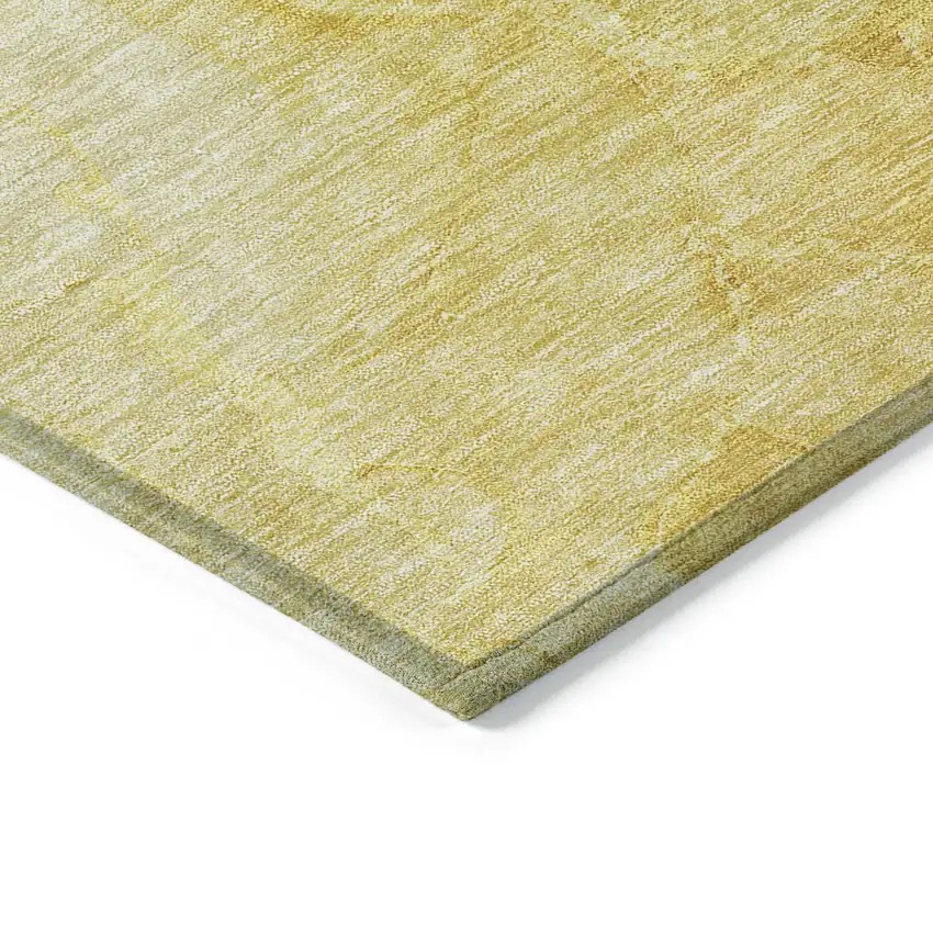 Gold And Yellow Nautical Washable Indoor Outdoor Area Rug Photo 4