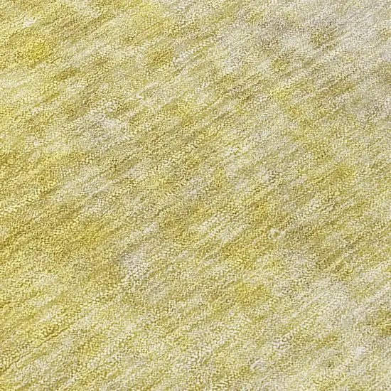 Gold Beige and Purple Abstract Washable Non Skid Indoor Outdoor Area Rug Photo 8