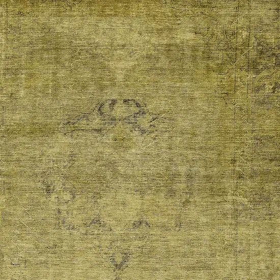 Gold Brown And Wheat Oriental Washable Indoor Outdoor Area Rug Photo 5