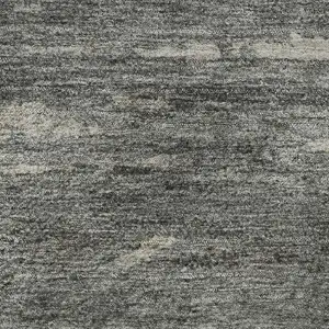 Photo of Gold Charcoal And Gray Abstract Washable Area Rug With UV Protection