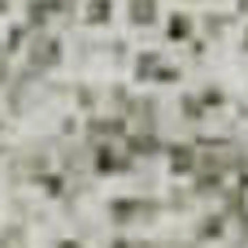 Gold Charcoal And Silver Abstract Washable Area Rug With UV Protection Photo 1