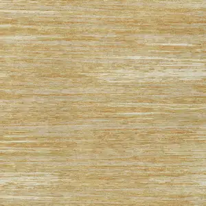 Photo of Gold Gray And Ivory Striped Washable Indoor Outdoor Area Rug