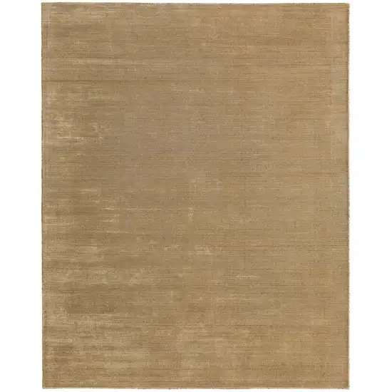 Gold Hand Woven Area Rug Photo 2