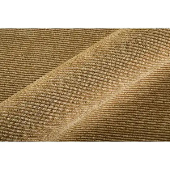 Gold Hand Woven Area Rug Photo 8
