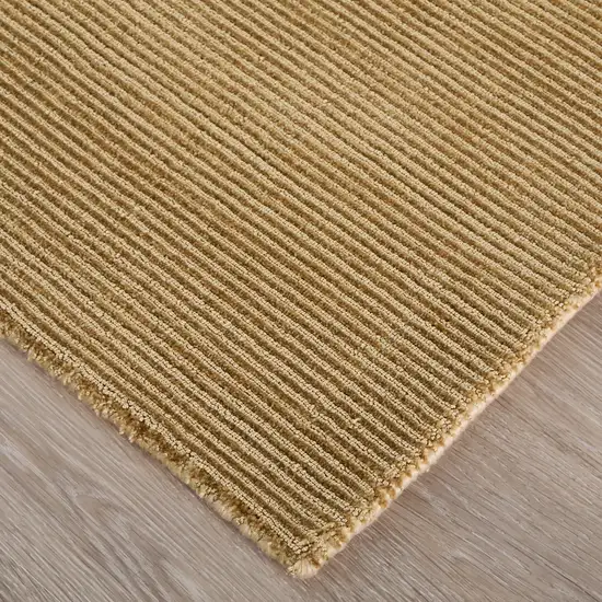 Gold Hand Woven Area Rug Photo 7