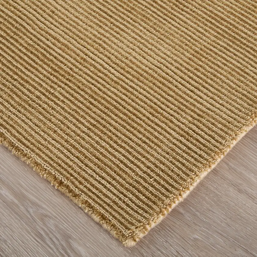 Gold Hand Woven Area Rug Photo 7
