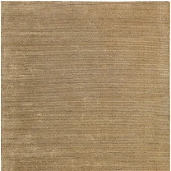 Gold Hand Woven Area Rug Photo 4