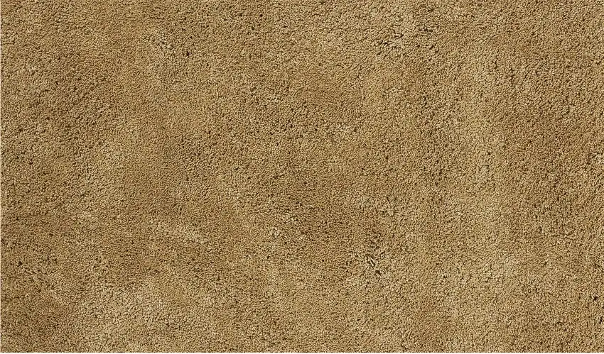 Gold Indoor Shag Runner Rug Photo 2