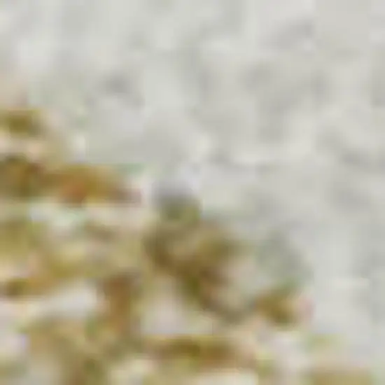 Gold Ivory And Gray Abstract Geometric Washable Area Rug With UV Protection Photo 2