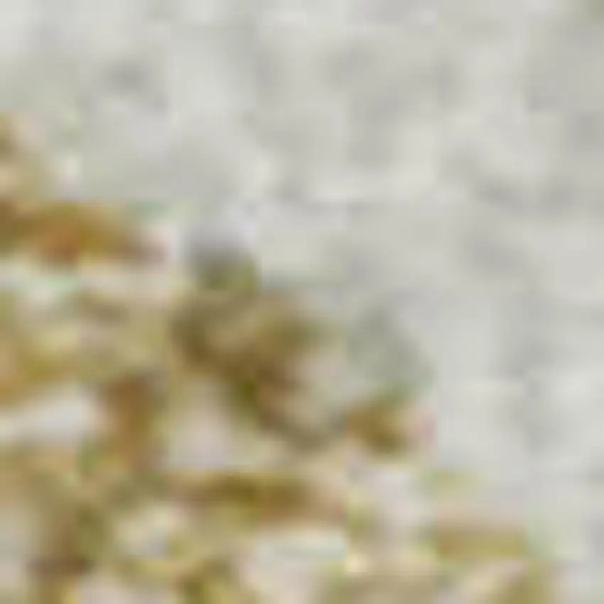 Gold Ivory And Gray Abstract Geometric Washable Area Rug With UV Protection Photo 2