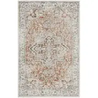 Photo of Gold Oriental Power Loom Washable Area Rug