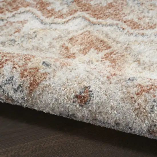 Gold Oriental Power Loom Washable Area Rug Photo 7