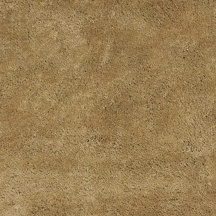 Gold Plain Indoor Area Rug Photo 5