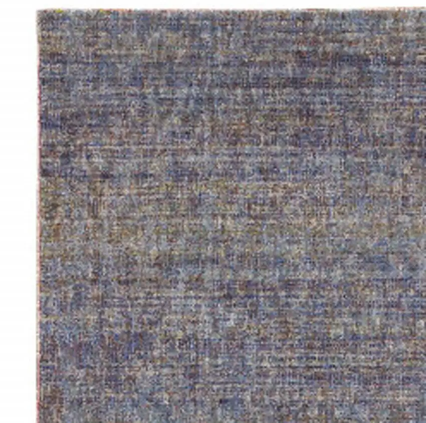 Gold Rust Brown And Ivory Power Loom Stain Resistant Runner Rug Photo 3