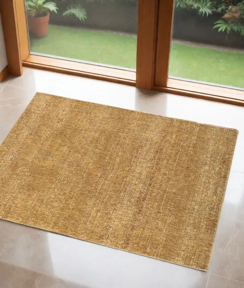 Brown Power Loom Area Rug Photo 1