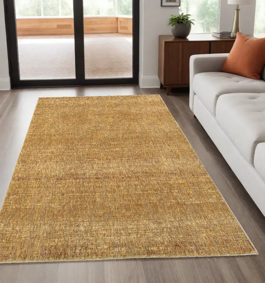 Brown Power Loom Area Rug Photo 1