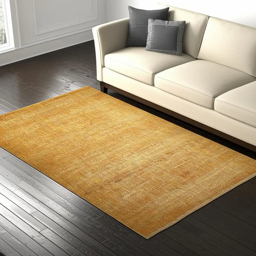 Brown Power Loom Area Rug Photo 1