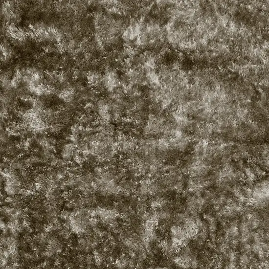 Gold Shag Hand Tufted Area Rug Photo 9