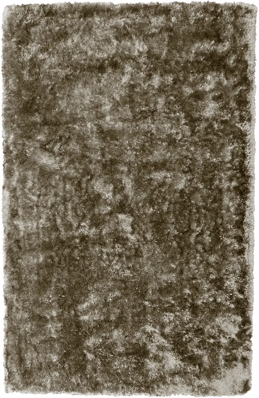 Gold Shag Hand Tufted Area Rug Photo 3