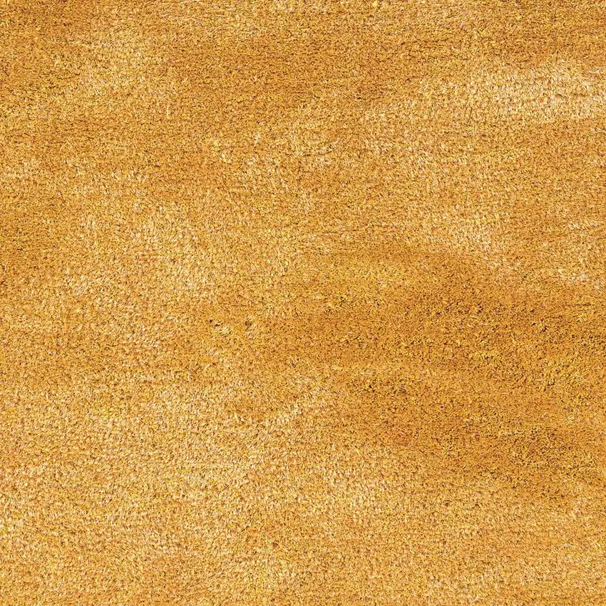 Gold Shag Hand Tufted Area Rug Photo 4