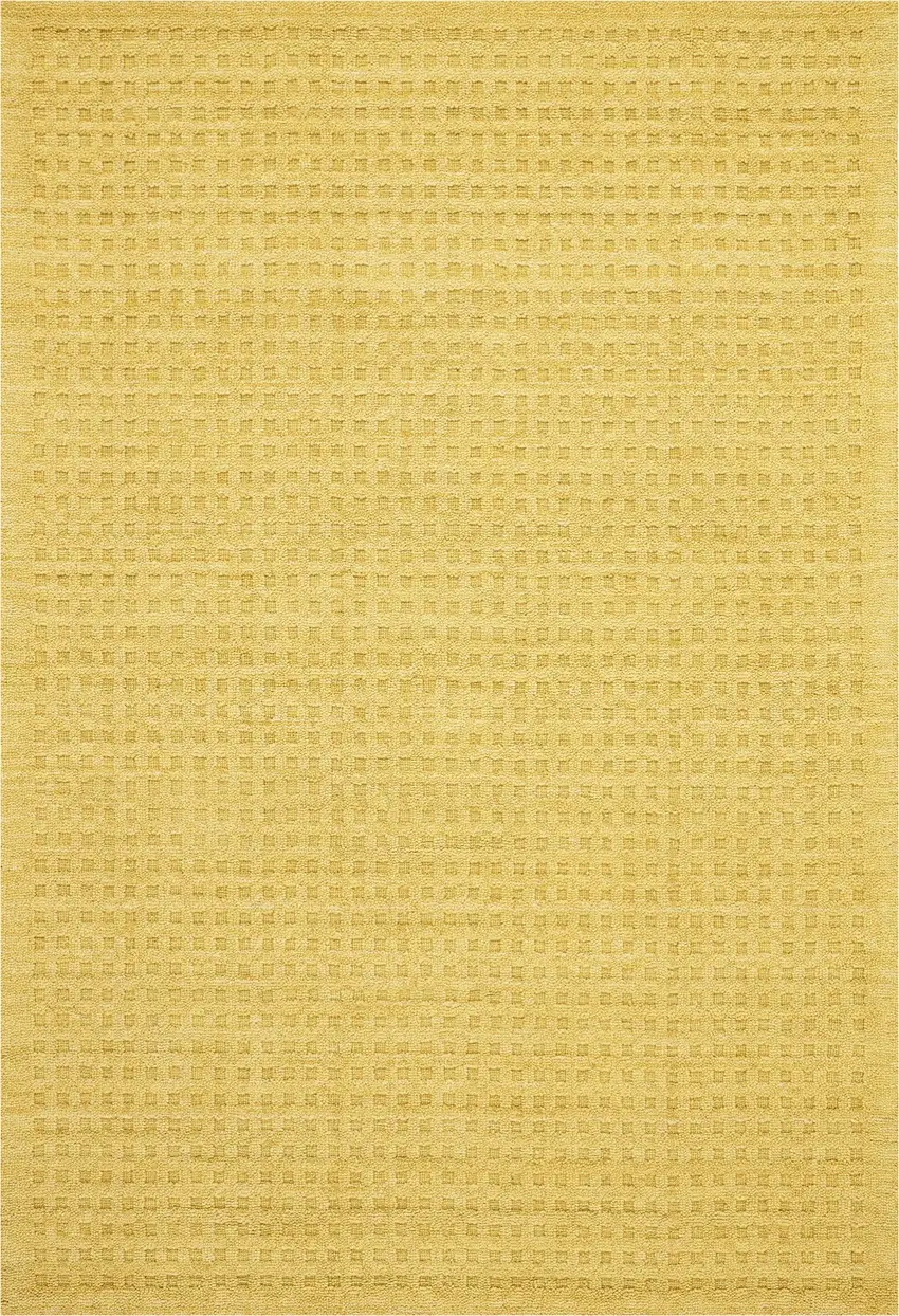 Gold Wool Area Rug Photo 8