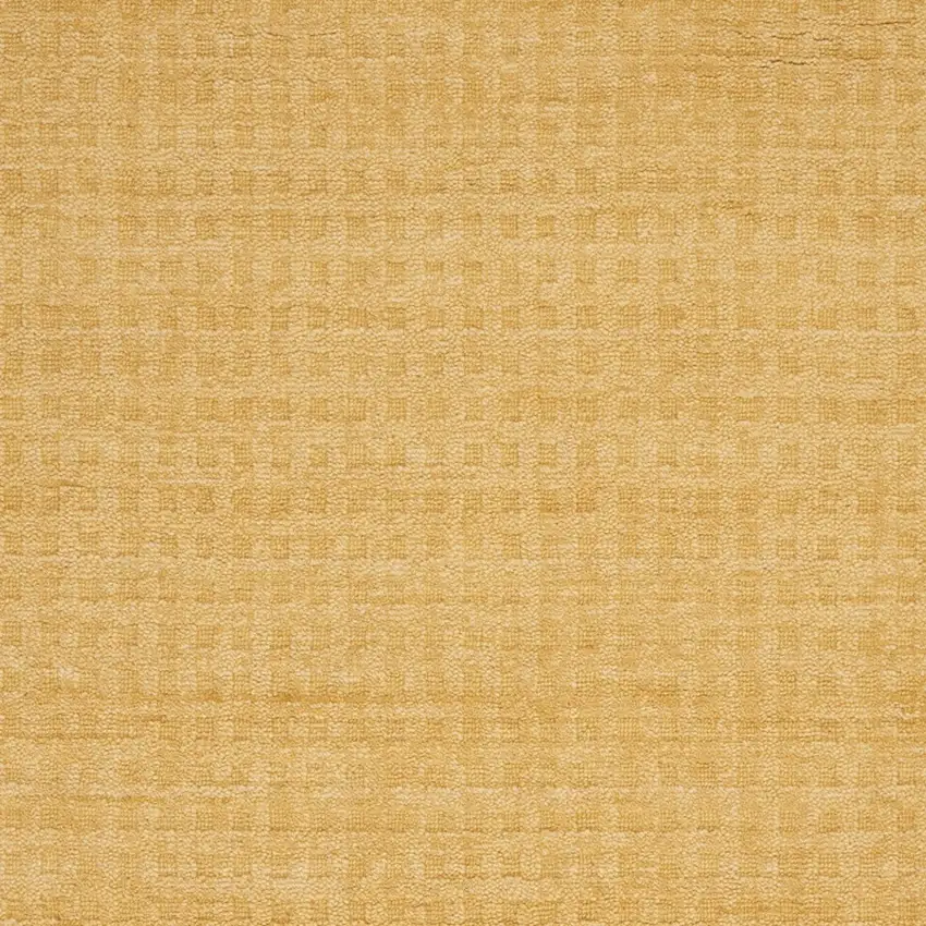 Gold Wool Area Rug Photo 6