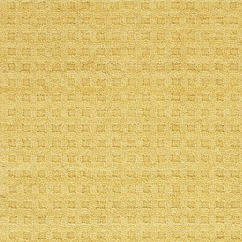 Gold Wool Area Rug Photo 3