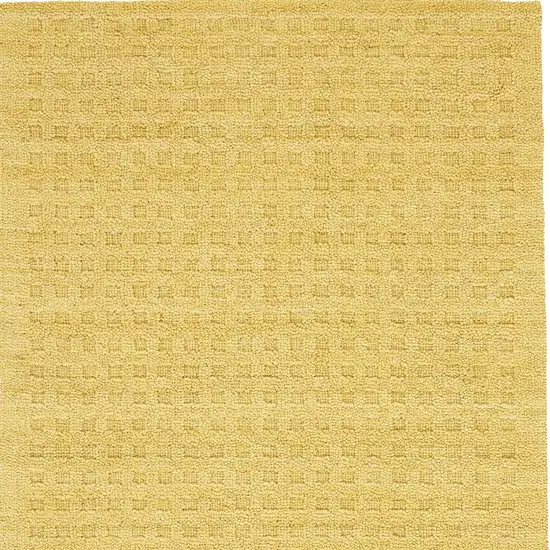 Gold Wool Area Rug Photo 8