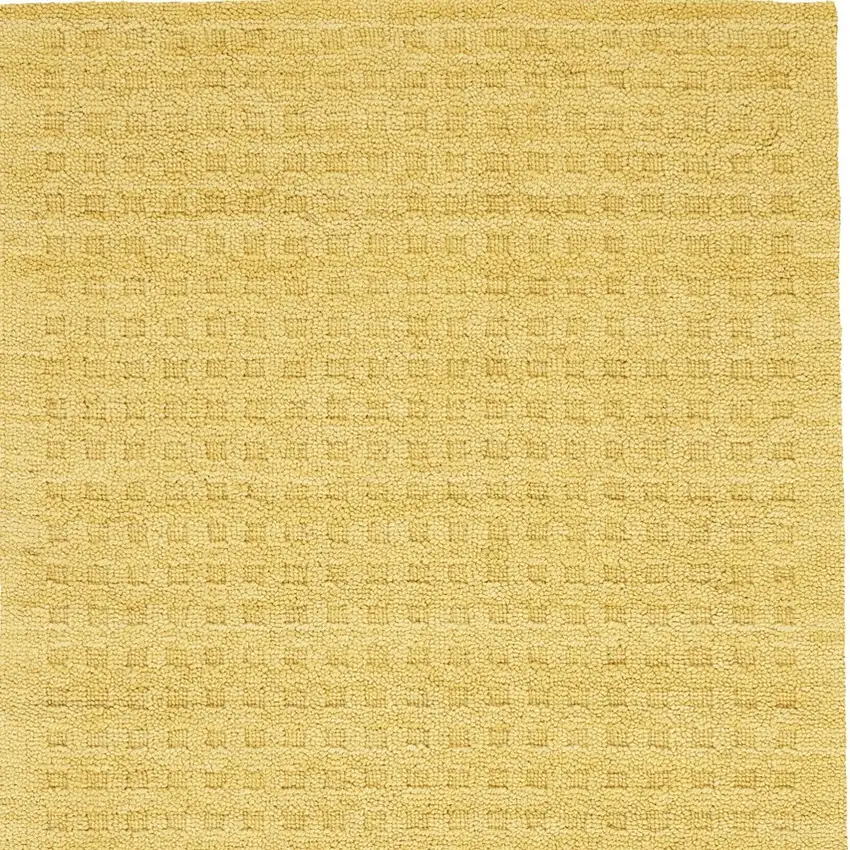 Gold Wool Area Rug Photo 8