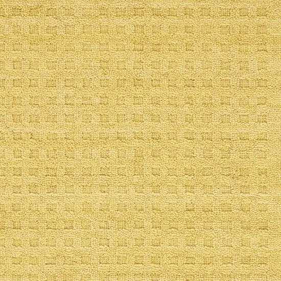 Gold Wool Area Rug Photo 7