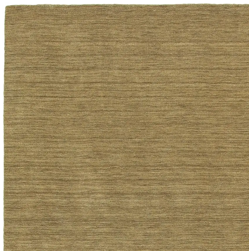 Gold Wool Hand Tufted Area Rug Photo 5