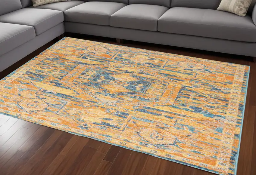 Sunset Power Loom Area Rug Photo 1