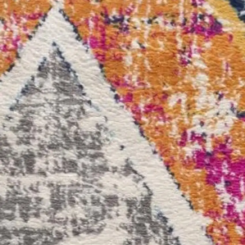 Gold and Ivory Southwestern Area Rug Photo 6