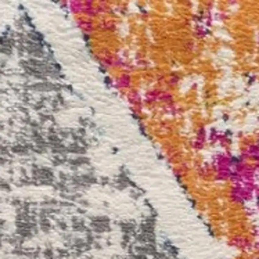 Gold and Ivory Southwestern Area Rug Photo 5