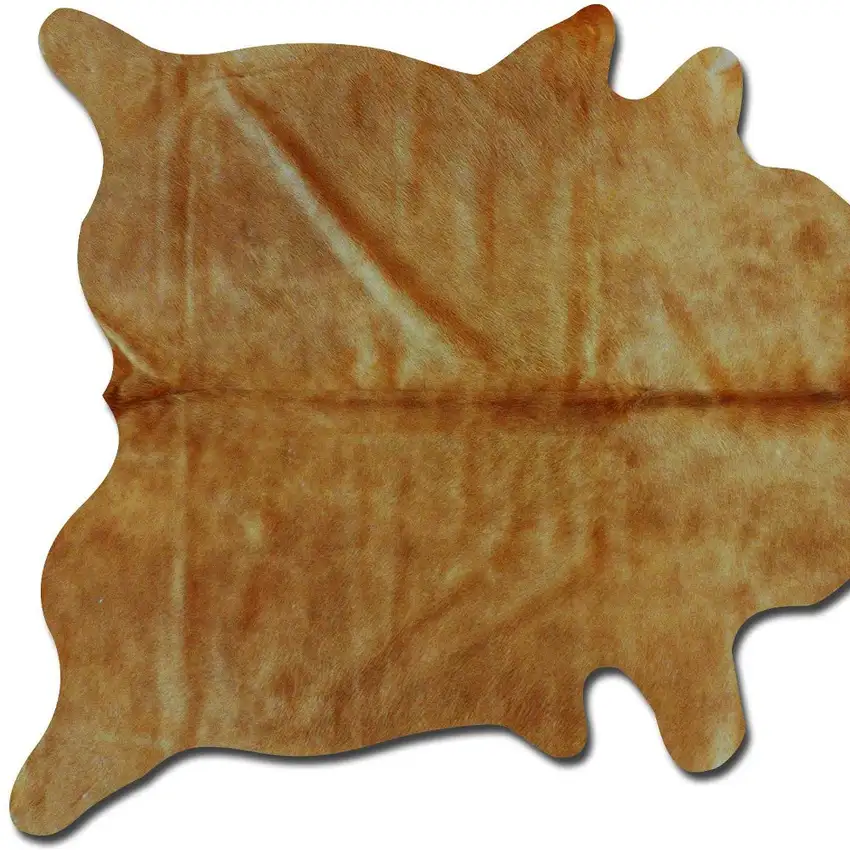 Golden Honey Exotic Cowhide Area Rug Photo 7