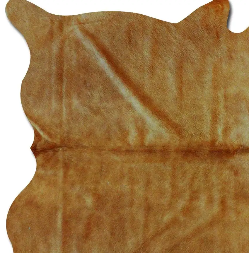 Golden Honey Exotic Cowhide Area Rug Photo 6