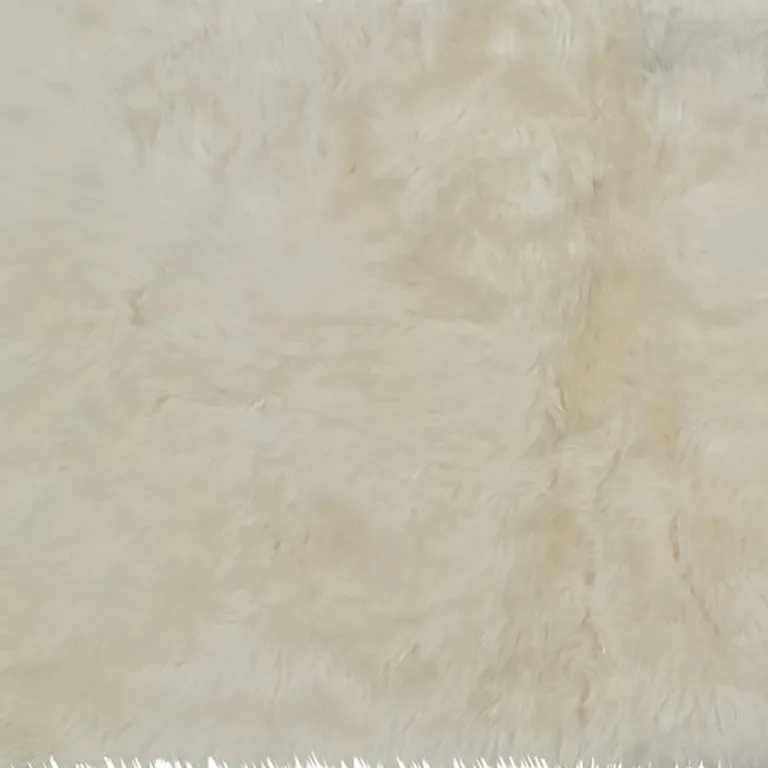 Golden Natural Sheepskin Area Rug Photo 3