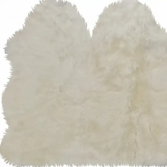 Golden Natural Sheepskin Area Rug Photo 5