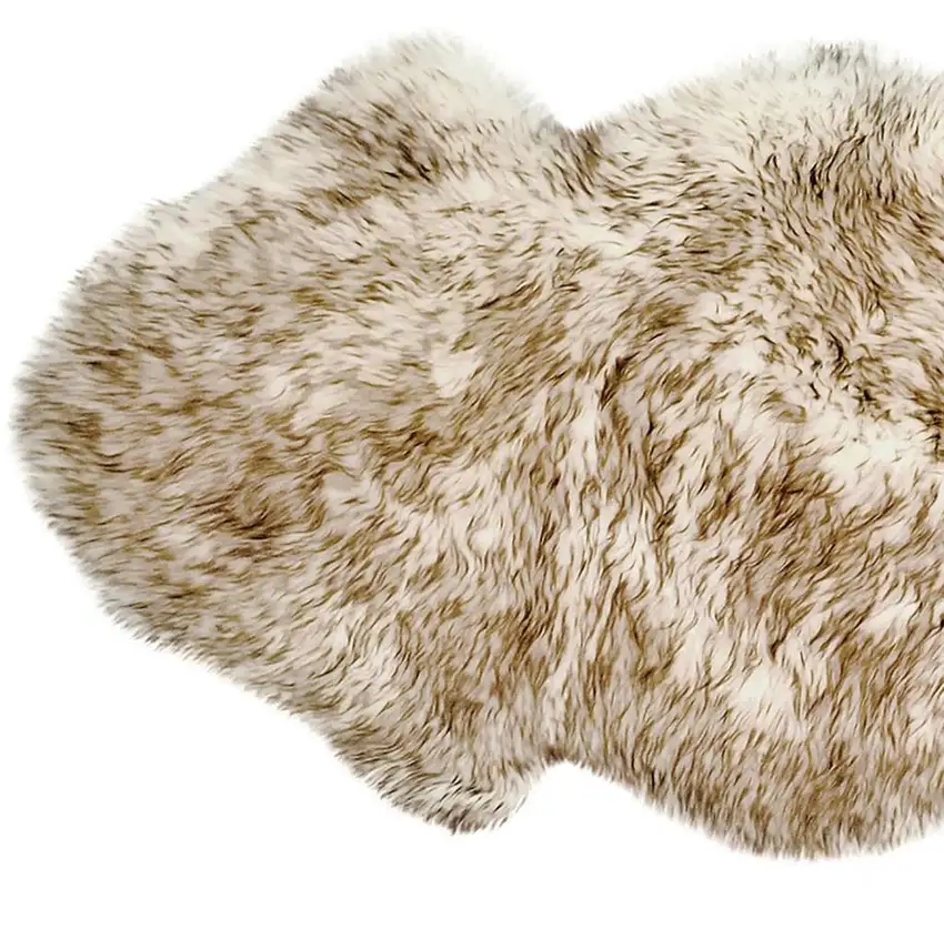 Gradient Chocolate Animal Print Area Rug Photo 4