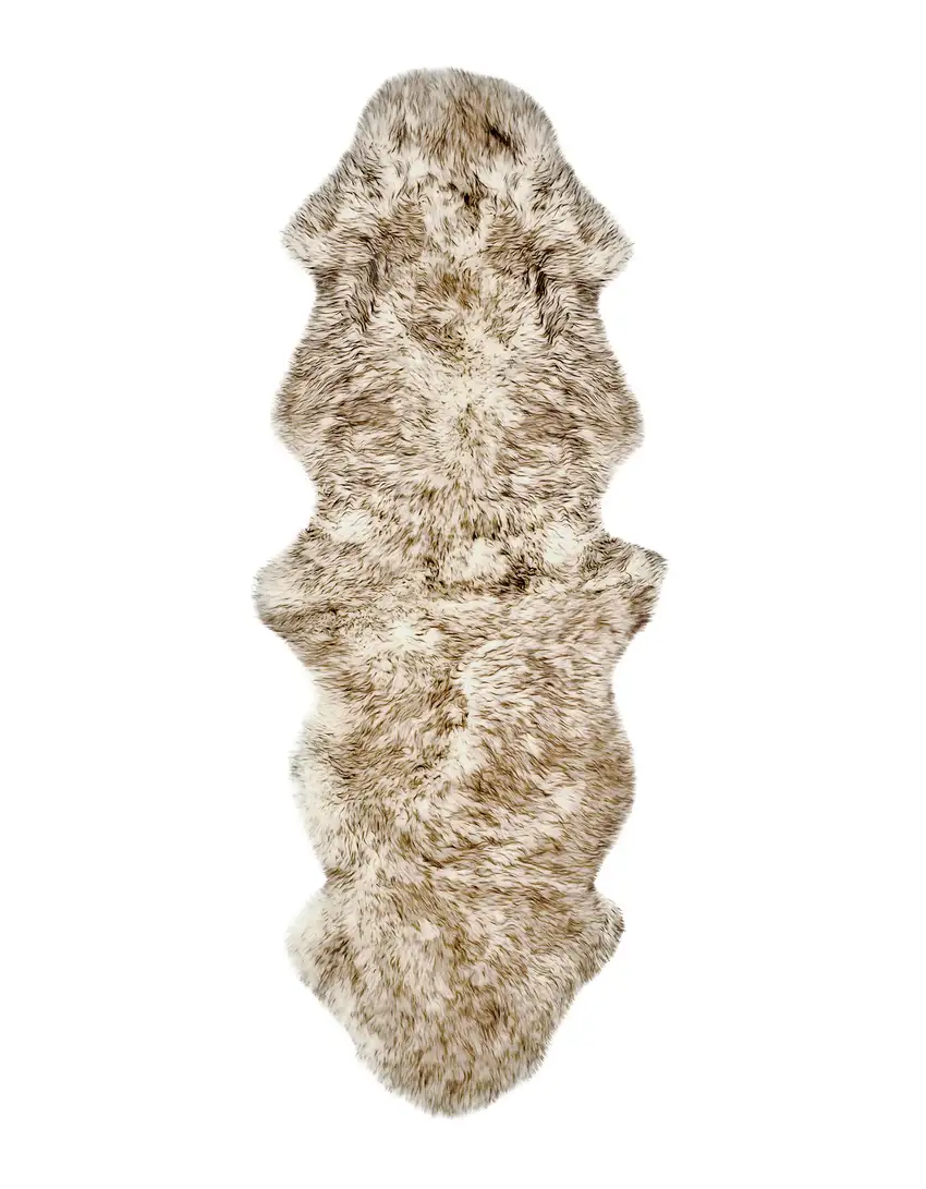 Gradient Chocolate Animal Print Area Rug Photo 1