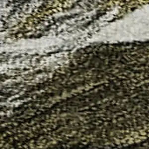 Photo of Granite Gray Beige And Gold Abstract Washable Area Rug With UV Protection