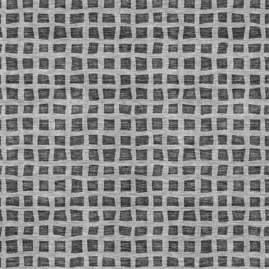 Graphite Gray And Silver Geometric Washable Indoor Outdoor Area Rug Photo 6