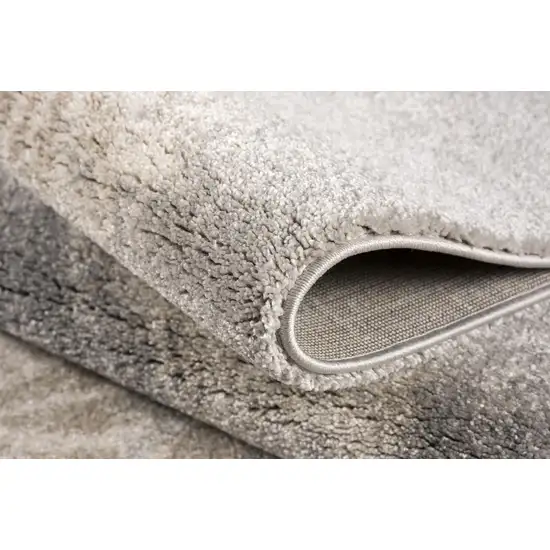 Gray Abstract Area Rug Photo 7